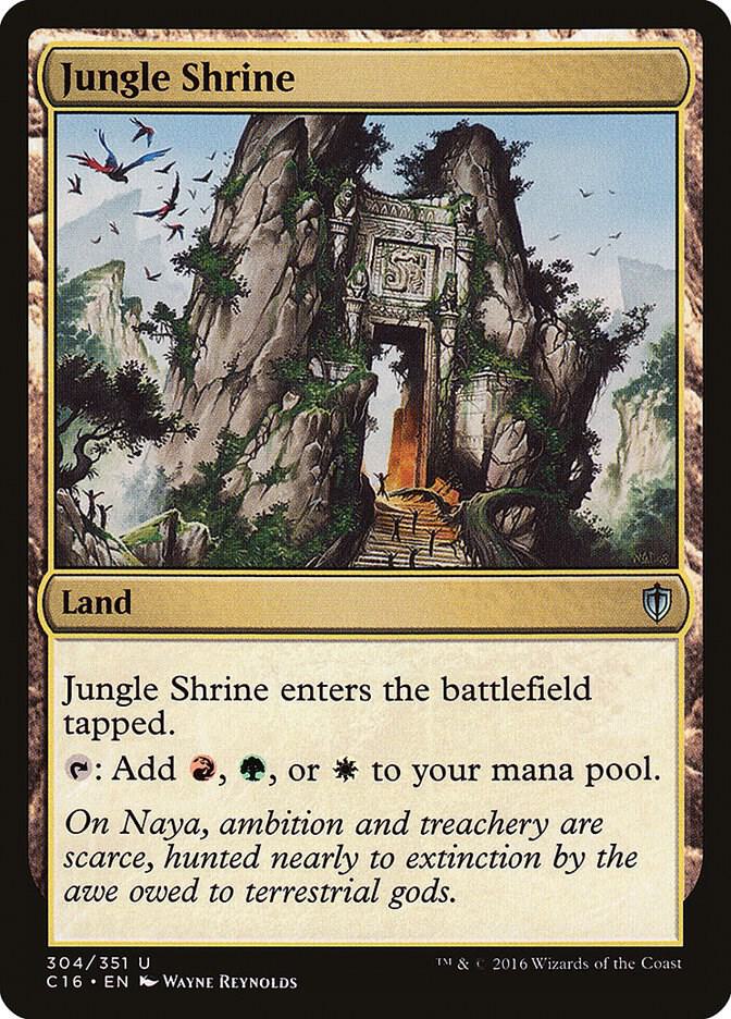 Jungle Shrine 304 (Commander 2016)  | Good Games Adelaide SA