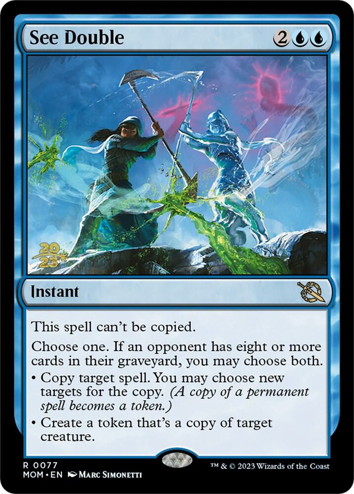 See Double 77 (Prerelease Cards)  - Foil | Good Games Adelaide SA