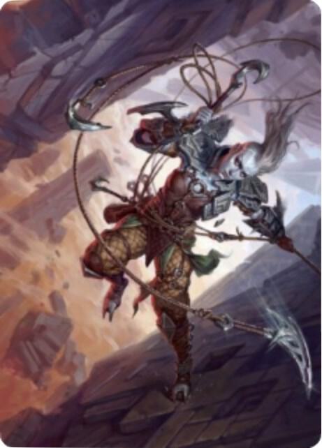 Akiri Fearless Voyager Art Card 74 (Art Series: Zendikar Rising)  | Good Games Adelaide SA