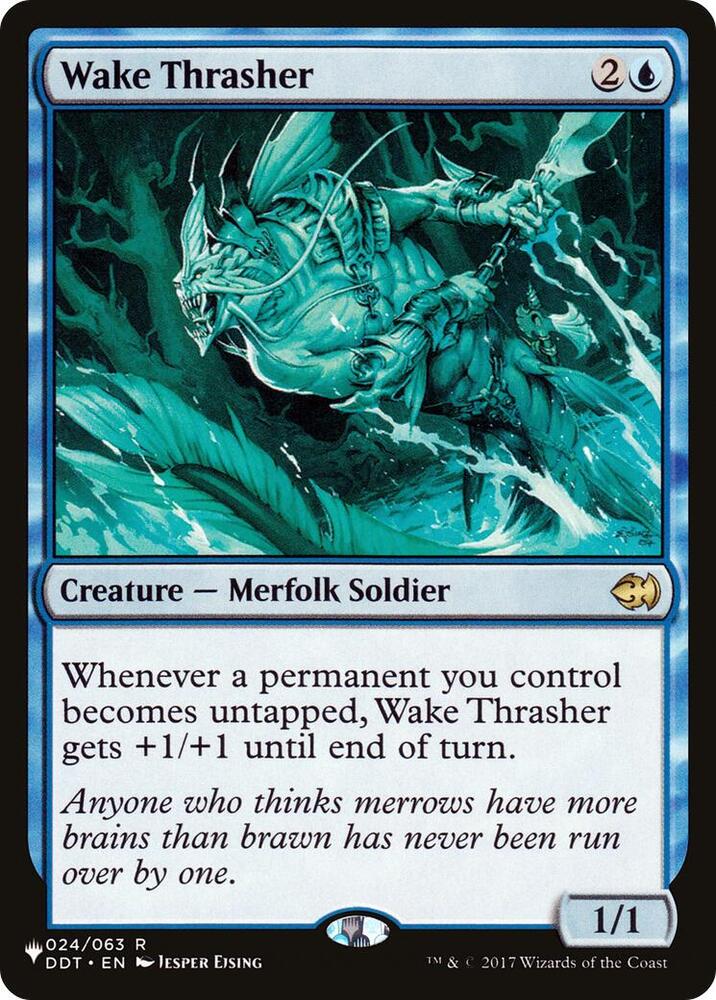 Wake Thrasher 024/063 (The List Reprints)  | Good Games Adelaide SA