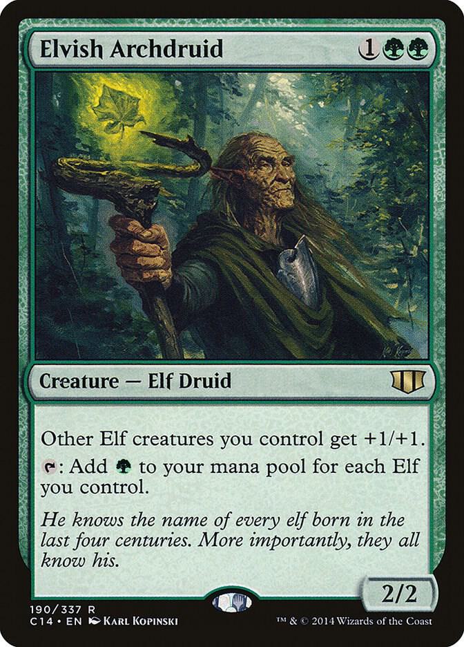 Elvish Archdruid 190 (Commander 2014)  | Good Games Adelaide SA