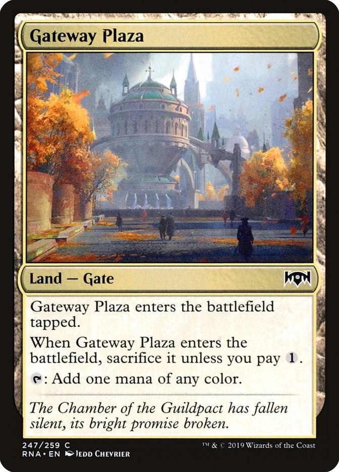 Gateway Plaza 247 (Ravnica Allegiance)  - Foil | Good Games Adelaide SA