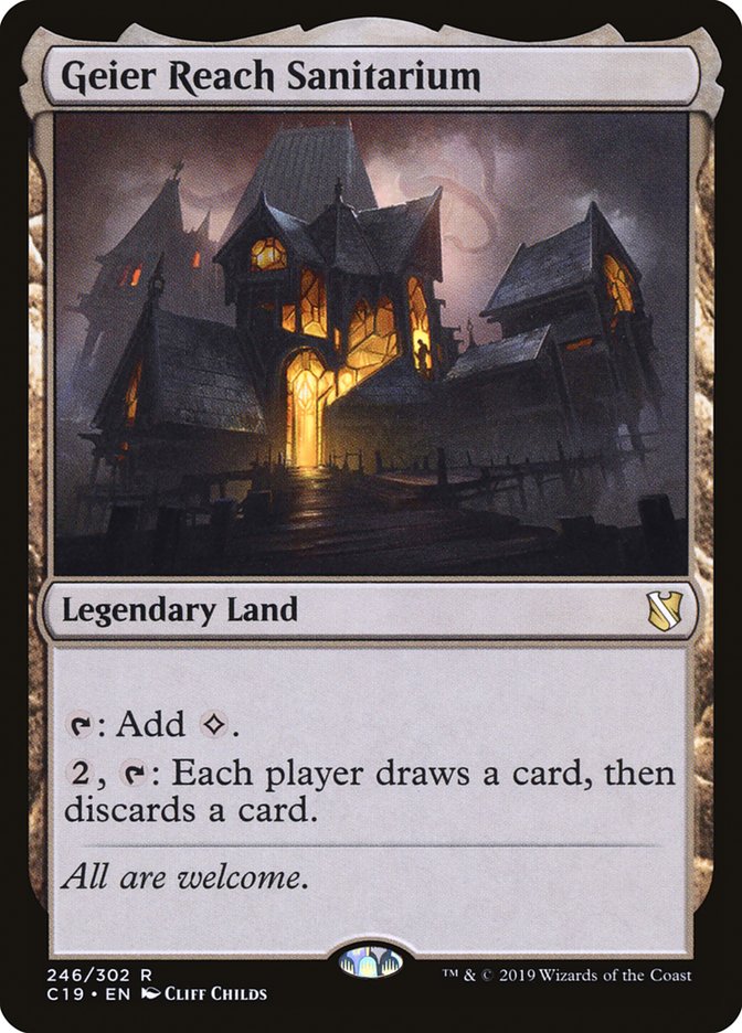 Geier Reach Sanitarium [Commander 2019] | Good Games Adelaide SA