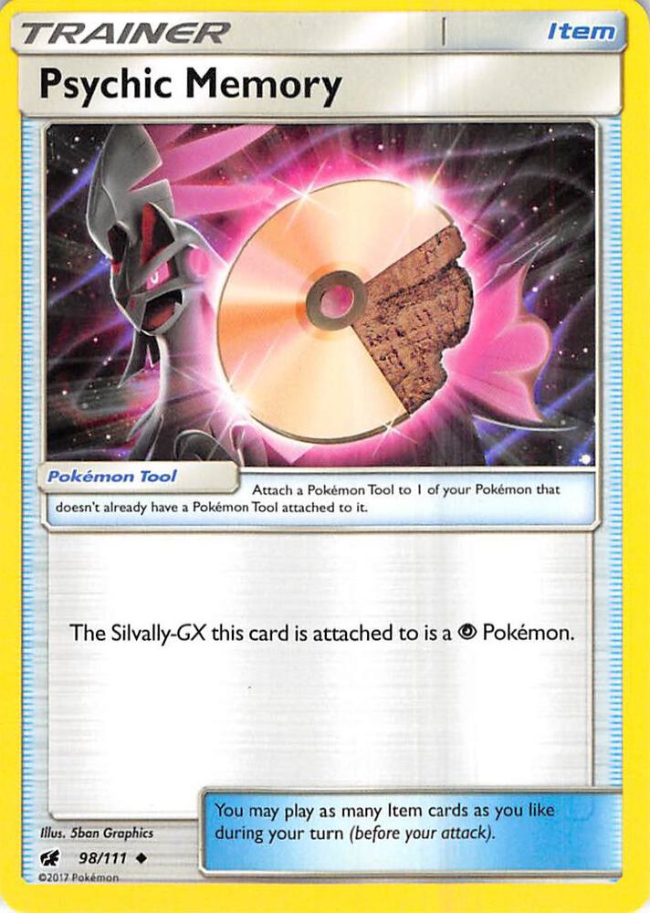 Psychic Memory 98/111 (SM - Crimson Invasion)  | Good Games Adelaide SA
