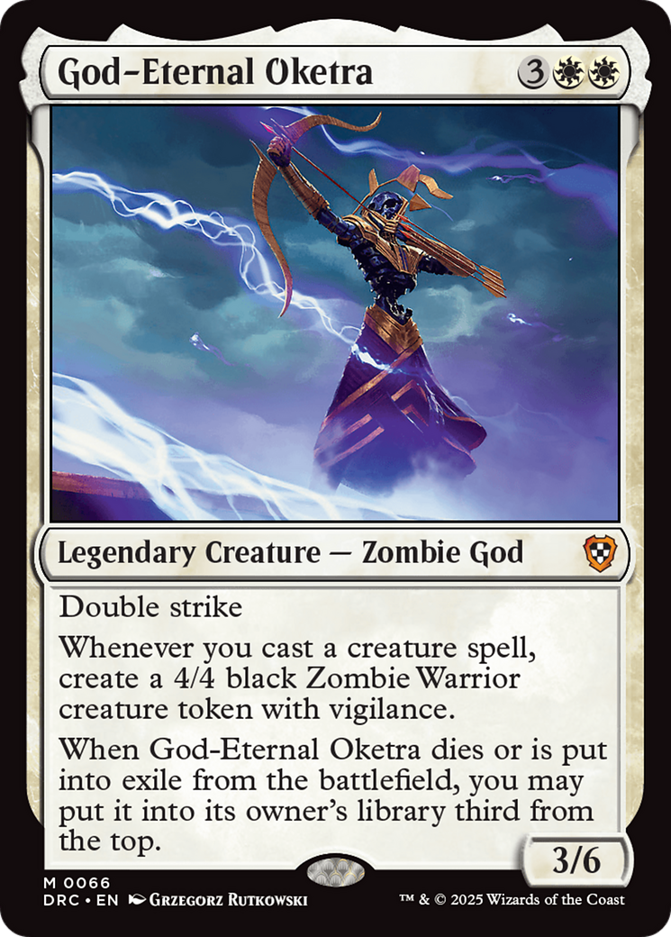 God-Eternal Oketra [Aetherdrift Commander] | Good Games Adelaide SA