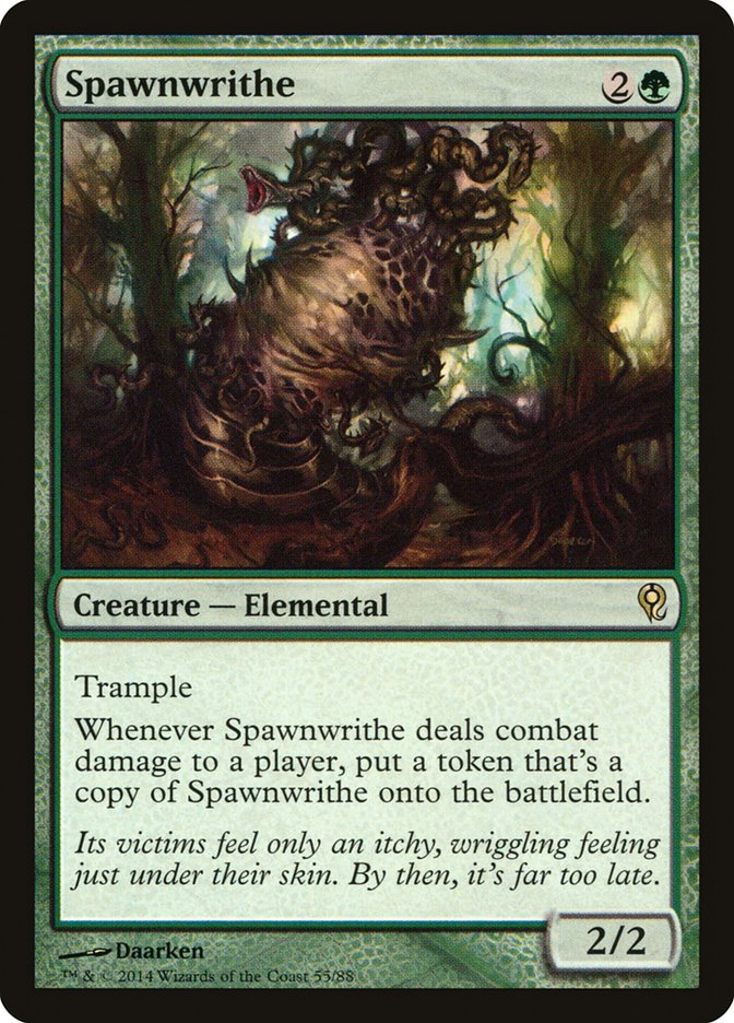 Spawnwrithe 55/88 (Duel Decks: Jace vs. Vraska)  | Good Games Adelaide SA