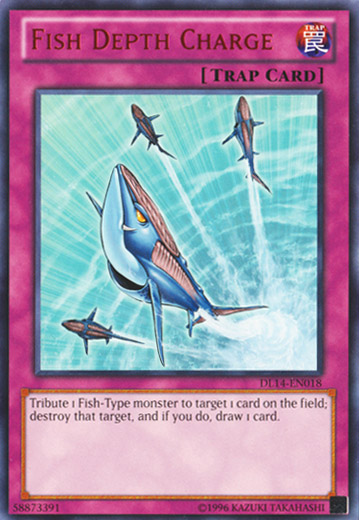 Fish Depth Charge (Red) [DL14-EN018] Rare | Good Games Adelaide SA