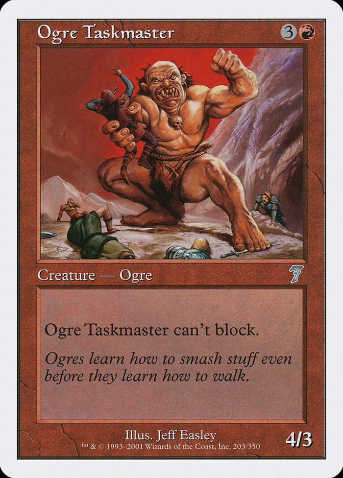 Ogre Taskmaster [Seventh Edition] | Good Games Adelaide SA