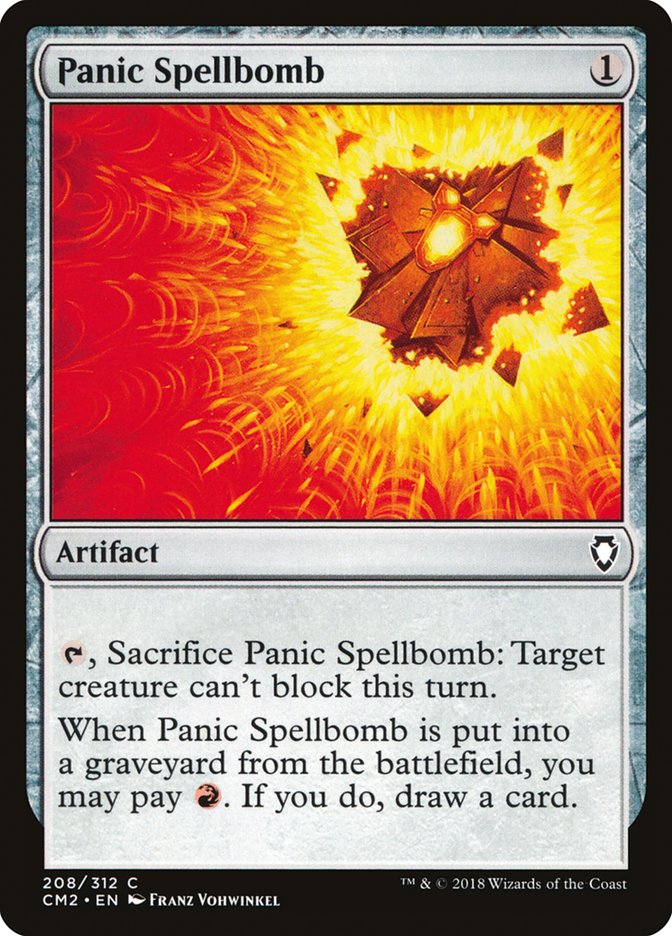 Panic Spellbomb [Commander Anthology Volume II] | Good Games Adelaide SA