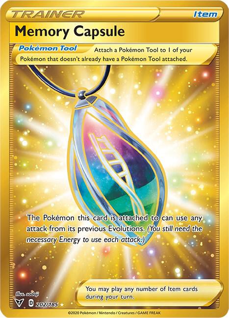 Memory Capsule Secret 202/185 (SWSH04: Vivid Voltage)  - Holofoil | Good Games Adelaide SA