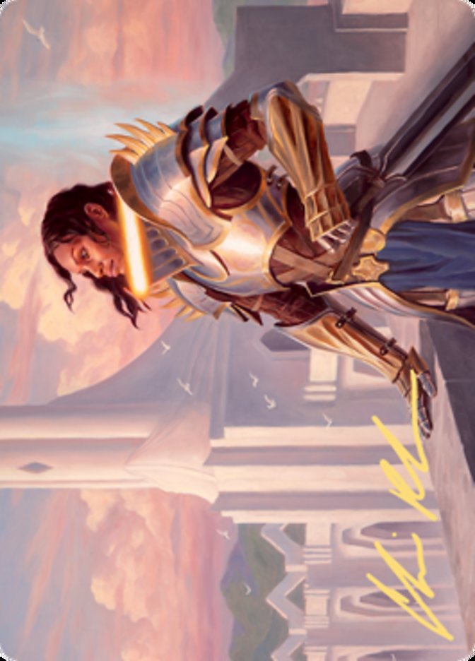 Tazri, Beacon of Unity Art Card [Zendikar Rising Art Series] | Good Games Adelaide SA