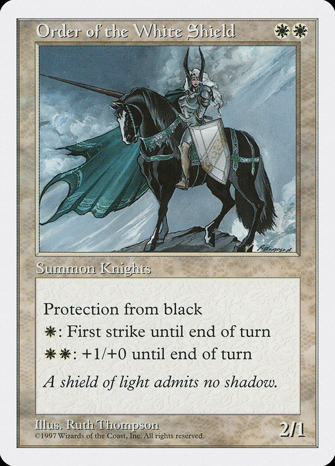 Order of the White Shield [Fifth Edition] | Good Games Adelaide SA
