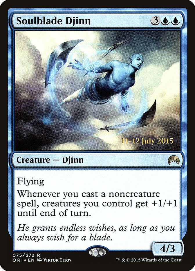 Soulblade Djinn [Magic Origins Promos] | Good Games Adelaide SA