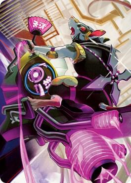 Nashi Moon Sages Scion Art Card 59 (Art Series: Kamigawa: Neon Dynasty)  | Good Games Adelaide SA