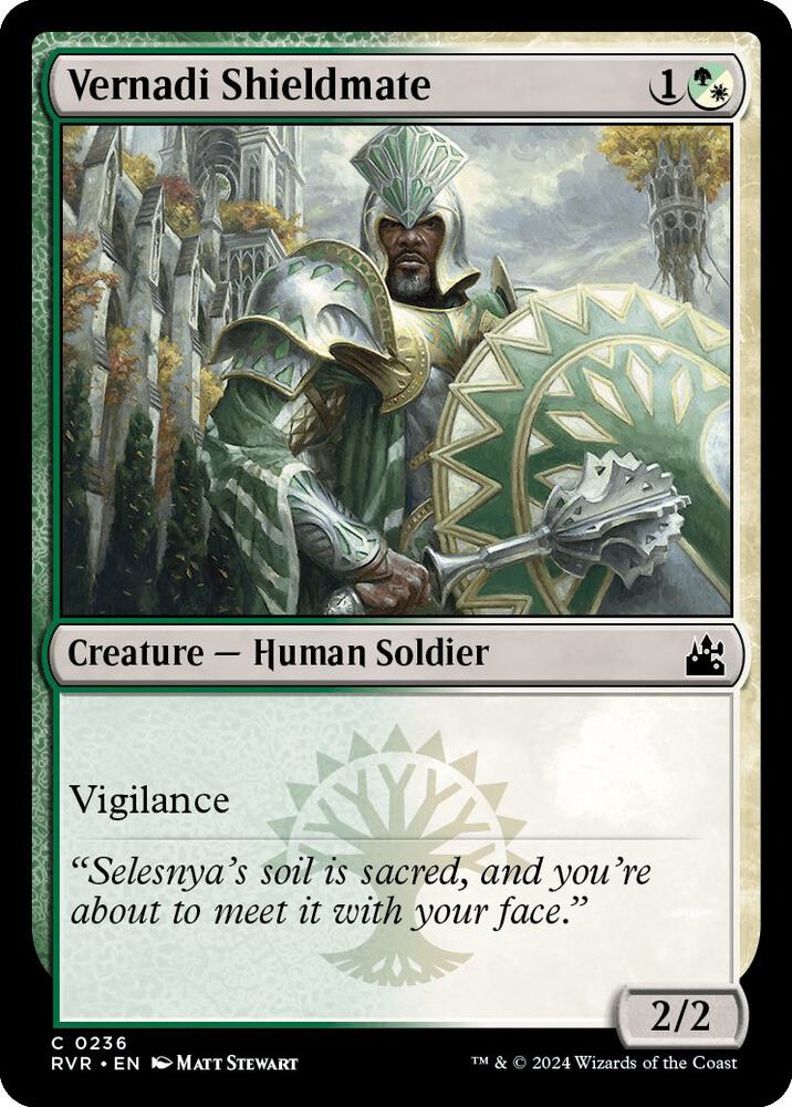Vernadi Shieldmate 236 (Ravnica Remastered)  - Foil | Good Games Adelaide SA