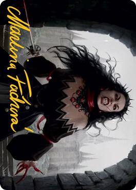 Voldaren Stinger Art Card Gold Stamped Signature 46 (Art Series: Innistrad: Midnight Hunt)  | Good Games Adelaide SA