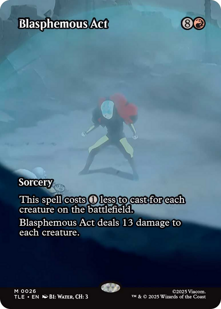 Blasphemous Act (Borderless) [Avatar: The Last Airbender: Eternal-Legal] | Good Games Adelaide SA