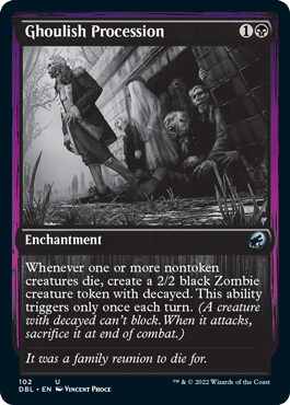 Ghoulish Procession [Innistrad: Double Feature] | Good Games Adelaide SA