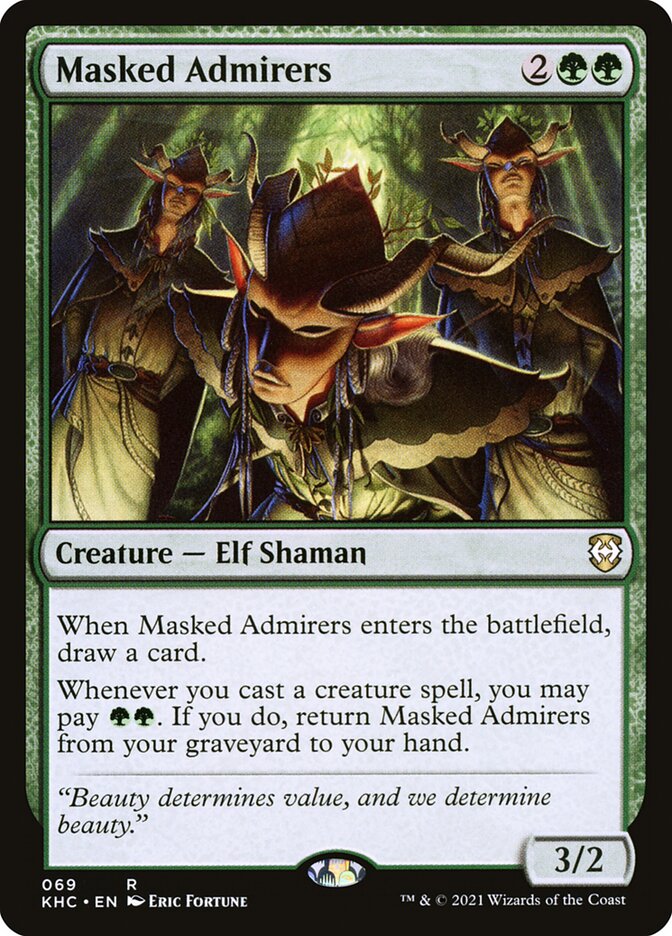Masked Admirers 69 (Commander: Kaldheim)  | Good Games Adelaide SA