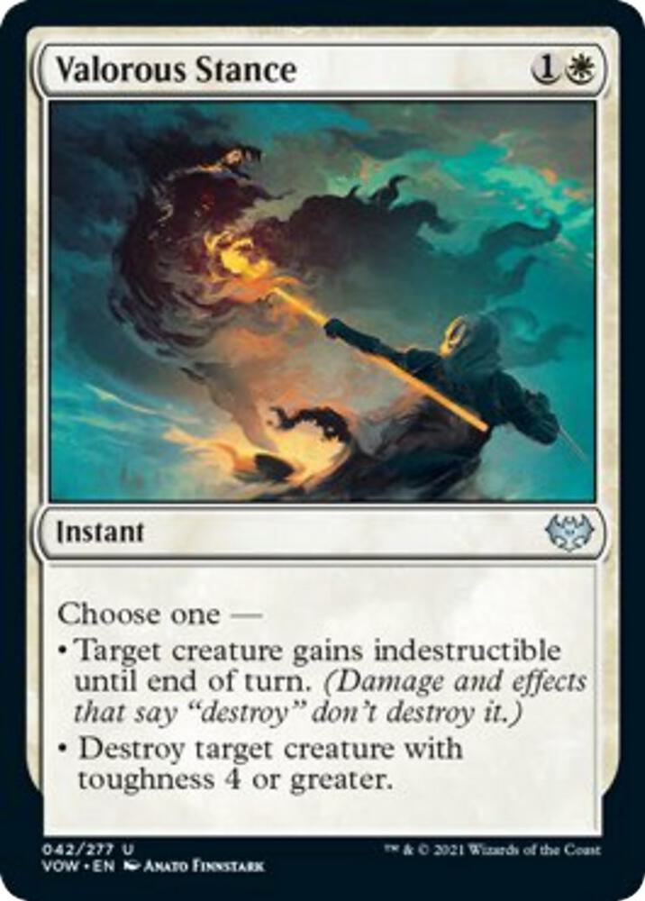 Valorous Stance 42 (Innistrad: Crimson Vow)  | Good Games Adelaide SA