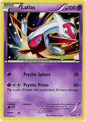 Latias 30 Holo 30/30 (XY Trainer Kit: Latias & Latios)  - Holofoil | Good Games Adelaide SA