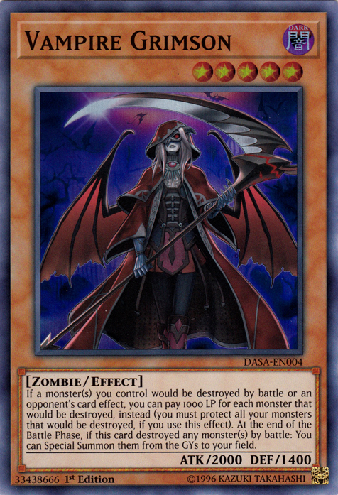 Vampire Grimson [DASA-EN004] Super Rare | Good Games Adelaide SA