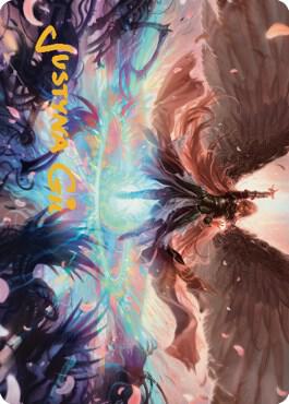 Iridian Maelstrom Art Card Gold Stamped Signature 47 (Art Series: Dominaria United)  | Good Games Adelaide SA