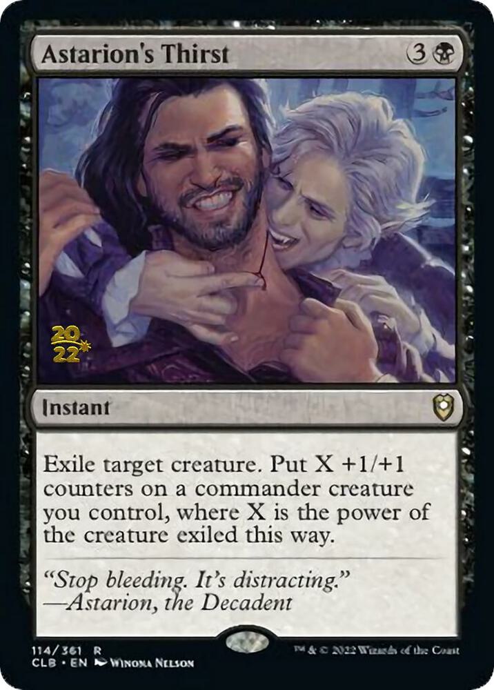 Astarion's Thirst 114 (Prerelease Cards)  - PreRelease Foil | Good Games Adelaide SA