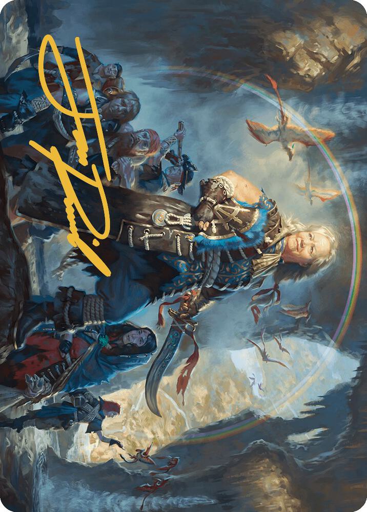 Admiral Brass Unsinkable Art Card Gold Stamped Signature 69 (Art Series: The Lost Caverns of Ixalan)  | Good Games Adelaide SA