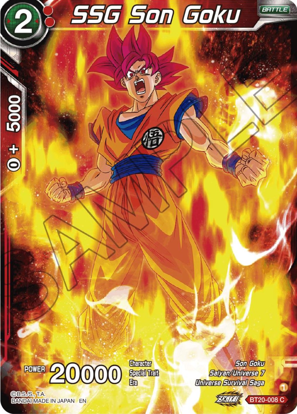 SSG Son Goku (BT20-008) [Power Absorbed] | Good Games Adelaide SA