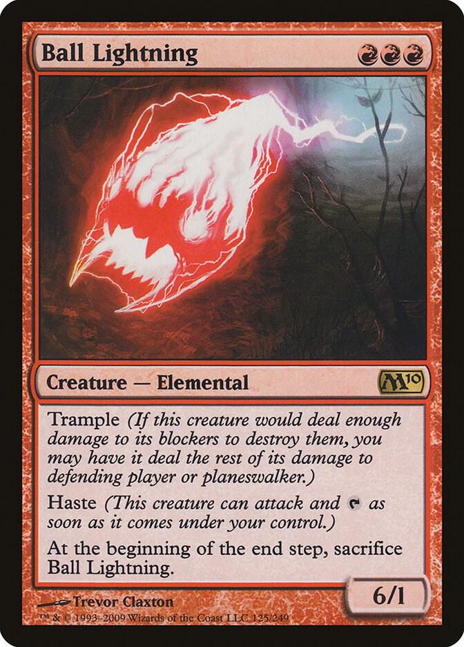 Ball Lightning 125/249 (Magic 2010 (M10))  | Good Games Adelaide SA