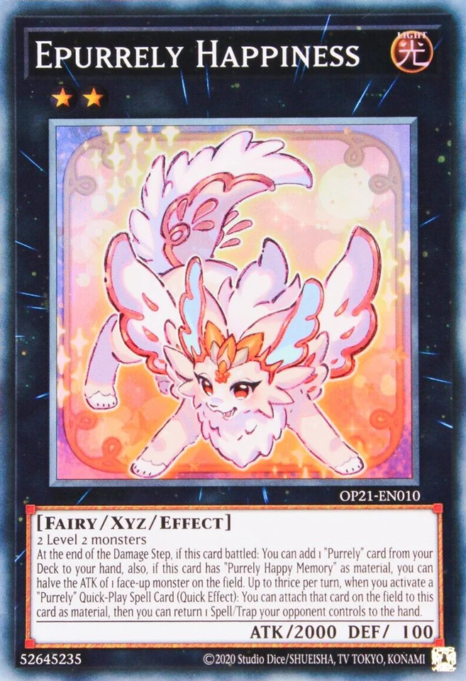 Epurrely Happiness [OP21-EN010] Super Rare | Good Games Adelaide SA