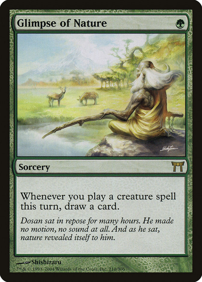 Glimpse of Nature 210 (Champions of Kamigawa)  | Good Games Adelaide SA