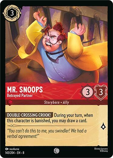 Mr Snoops Betrayed Partner 143/204 (Reign of Jafar)  | Good Games Adelaide SA