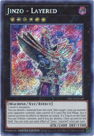 Jinzo - Layered [DLCS-EN149] Secret Rare | Good Games Adelaide SA