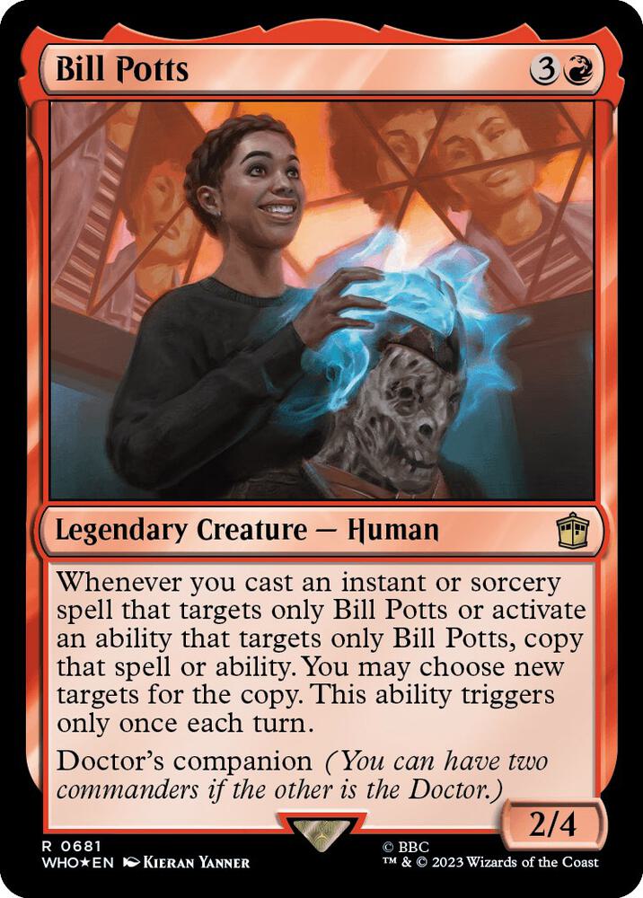 Bill Potts 681 (Universes Beyond: Doctor Who)  - Foil | Good Games Adelaide SA