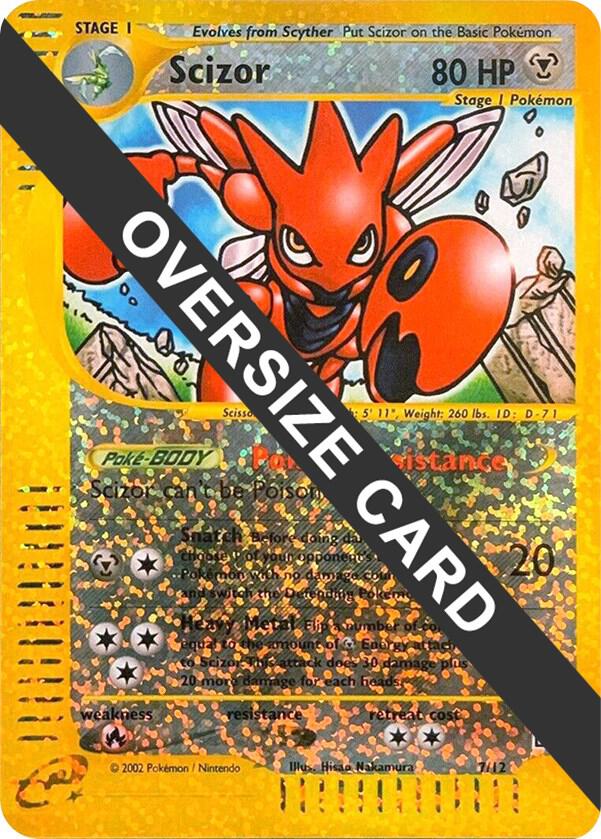 Scizor 7 12 007/012 (Jumbo Cards)  - Reverse Holofoil | Good Games Adelaide SA