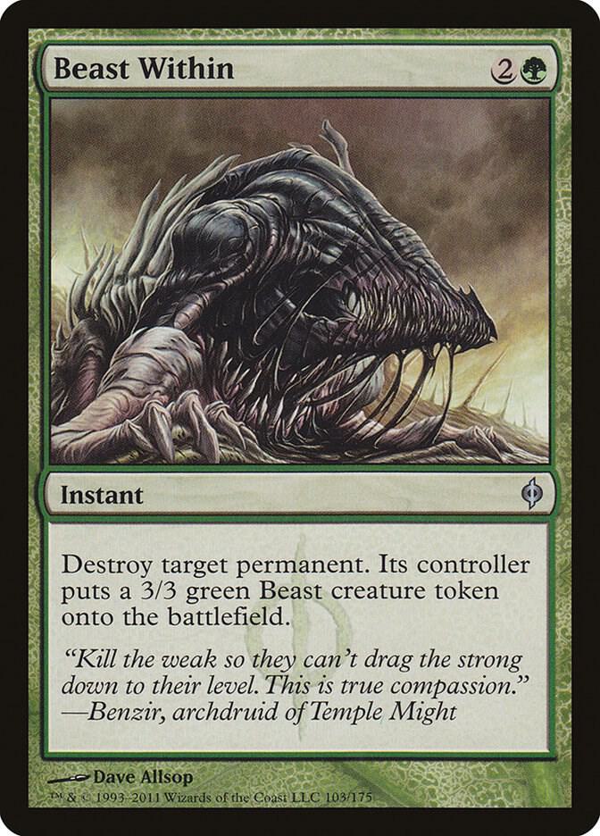 Beast Within 103 (New Phyrexia)  | Good Games Adelaide SA