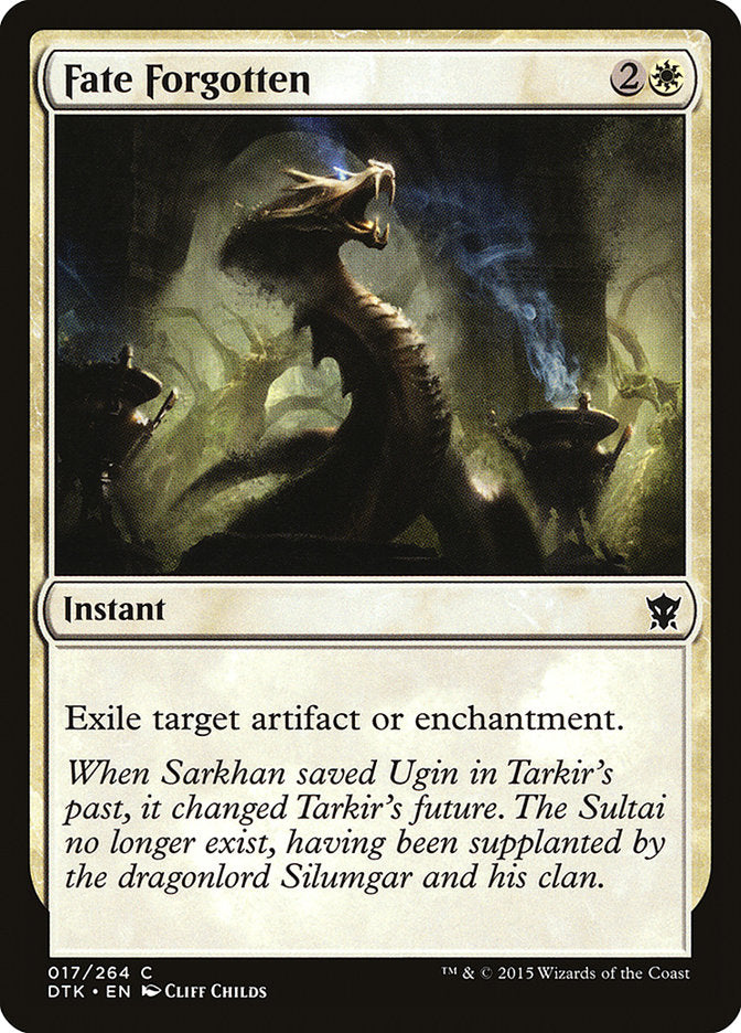 Fate Forgotten 17 (Dragons of Tarkir)  - Foil | Good Games Adelaide SA