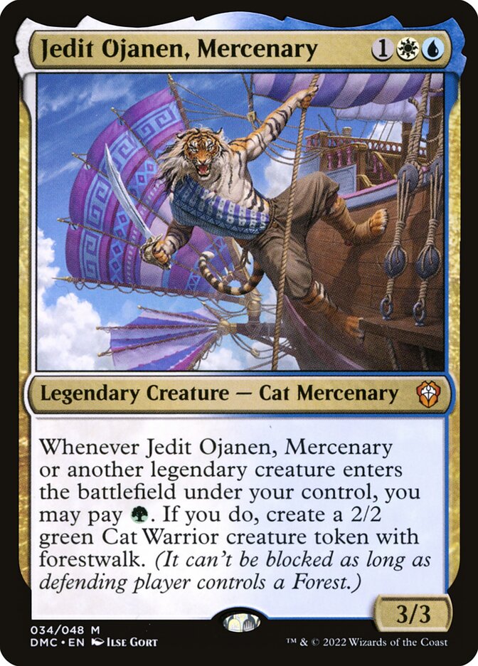 Jedit Ojanen, Mercenary 34 (Commander: Dominaria United)  | Good Games Adelaide SA