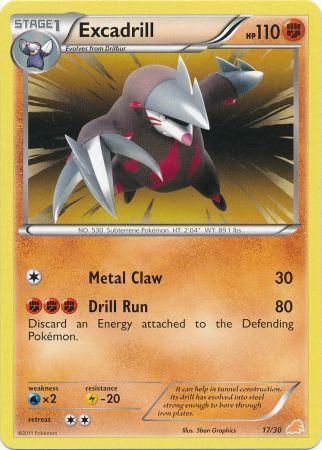 Excadrill (17/30) [Black & White: Trainer Kit - Excadrill] | Good Games Adelaide SA