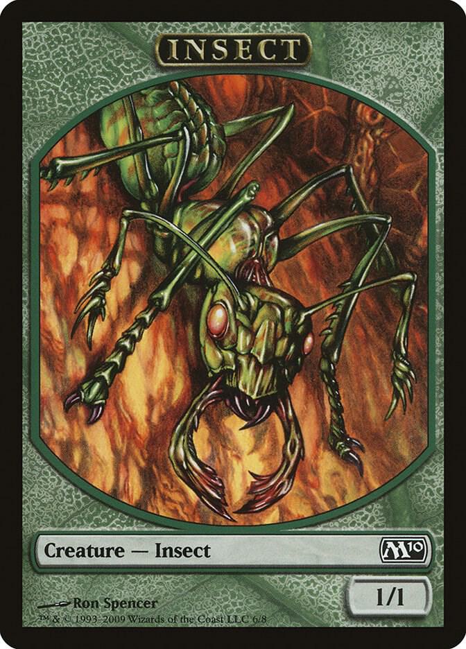 Insect Token 6 (Magic 2010 (M10))  | Good Games Adelaide SA