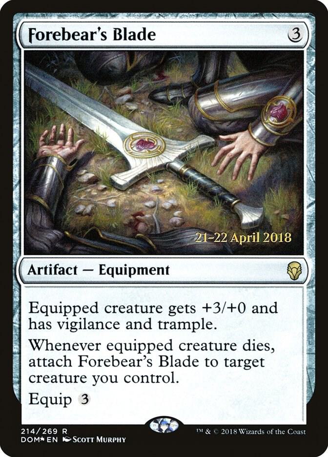 Forebears Blade 214 (Prerelease Cards)  - Foil | Good Games Adelaide SA