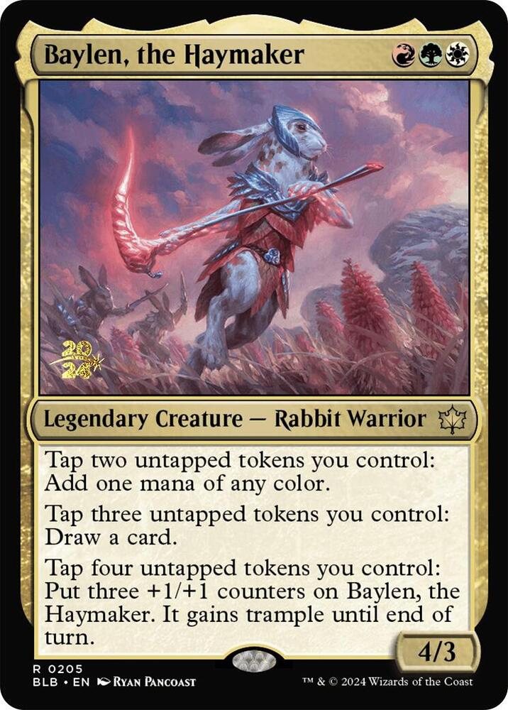 Baylen the Haymaker 205 (Prerelease Cards)  - Foil | Good Games Adelaide SA