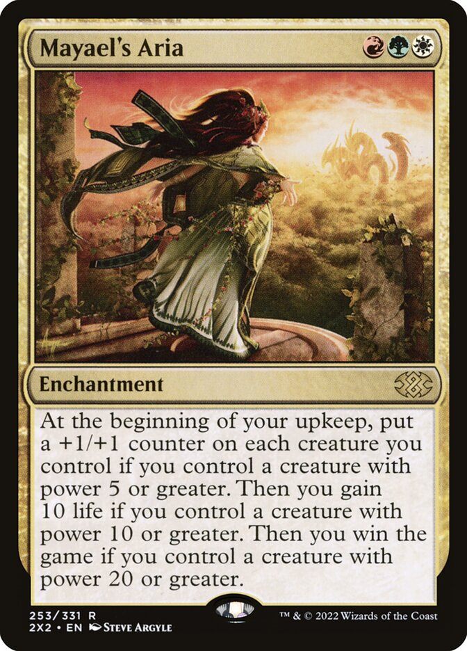 Mayael's Aria 253 (Double Masters 2022)  - Foil | Good Games Adelaide SA