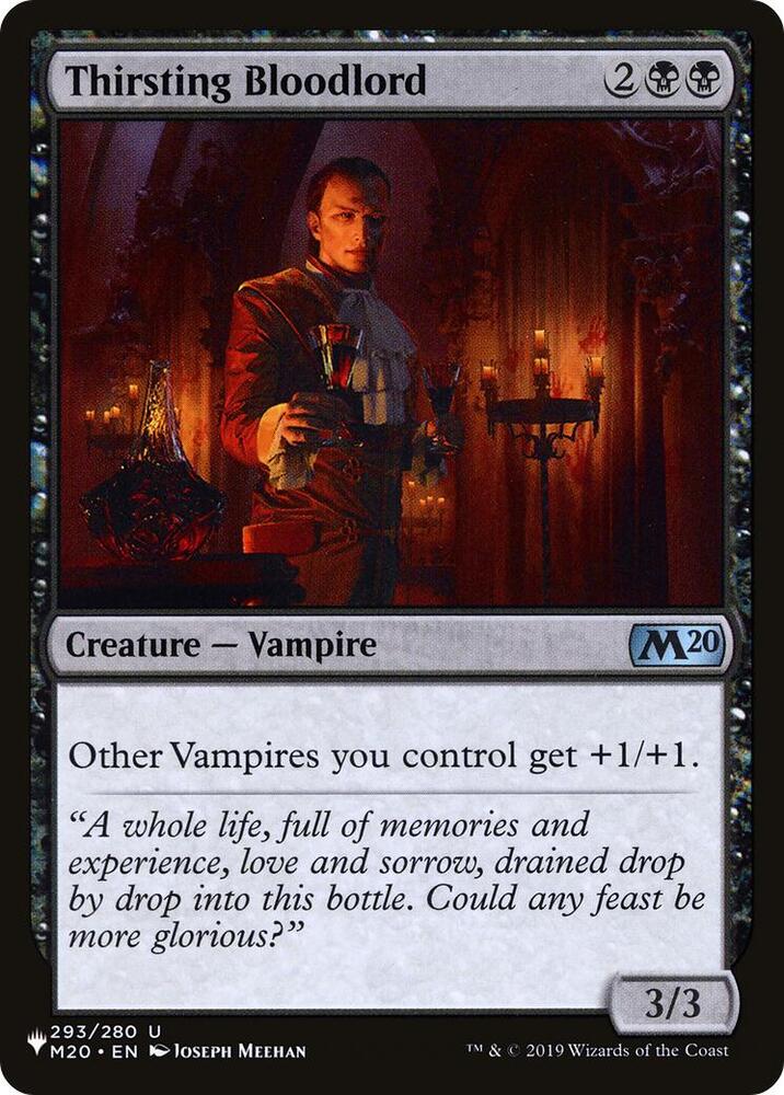 Thirsting Bloodlord 293/280 (The List Reprints)  | Good Games Adelaide SA