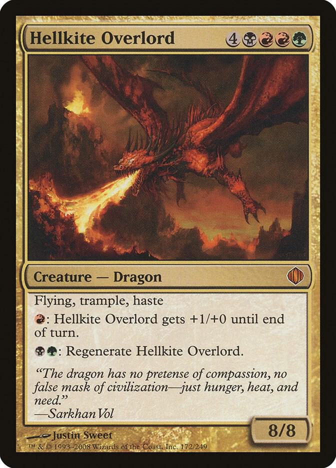Hellkite Overlord 172 (Shards of Alara)  - Foil | Good Games Adelaide SA
