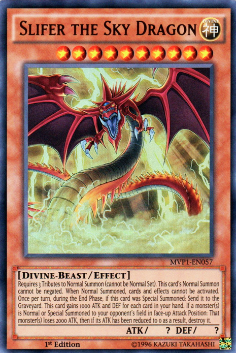 Slifer the Sky Dragon [MVP1-EN057] Ultra Rare | Good Games Adelaide SA