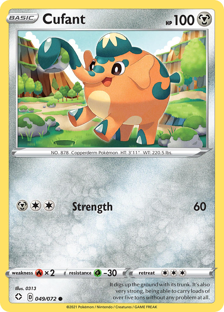 Cufant (049/072) [Sword & Shield: Shining Fates] | Good Games Adelaide SA