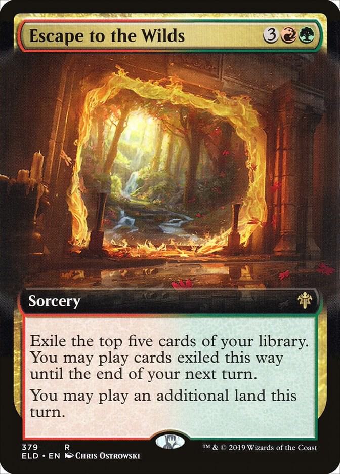 Escape to the Wilds 379 (Throne of Eldraine)  - Foil | Good Games Adelaide SA